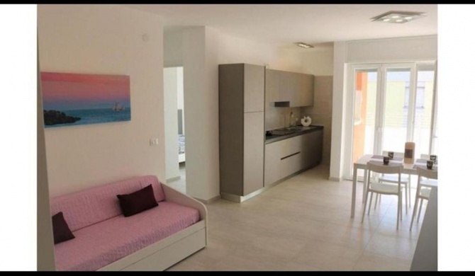 Modern Apartment with terrace 50m from the beach - Private Beach Place Included